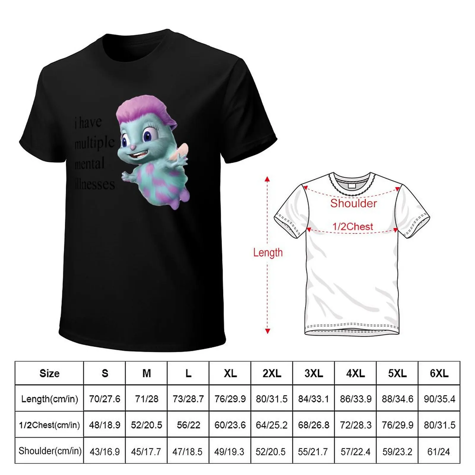 Bibble Mental Illness Rights Mens Best T-Shirt graphic t shirts for man T-Shirt