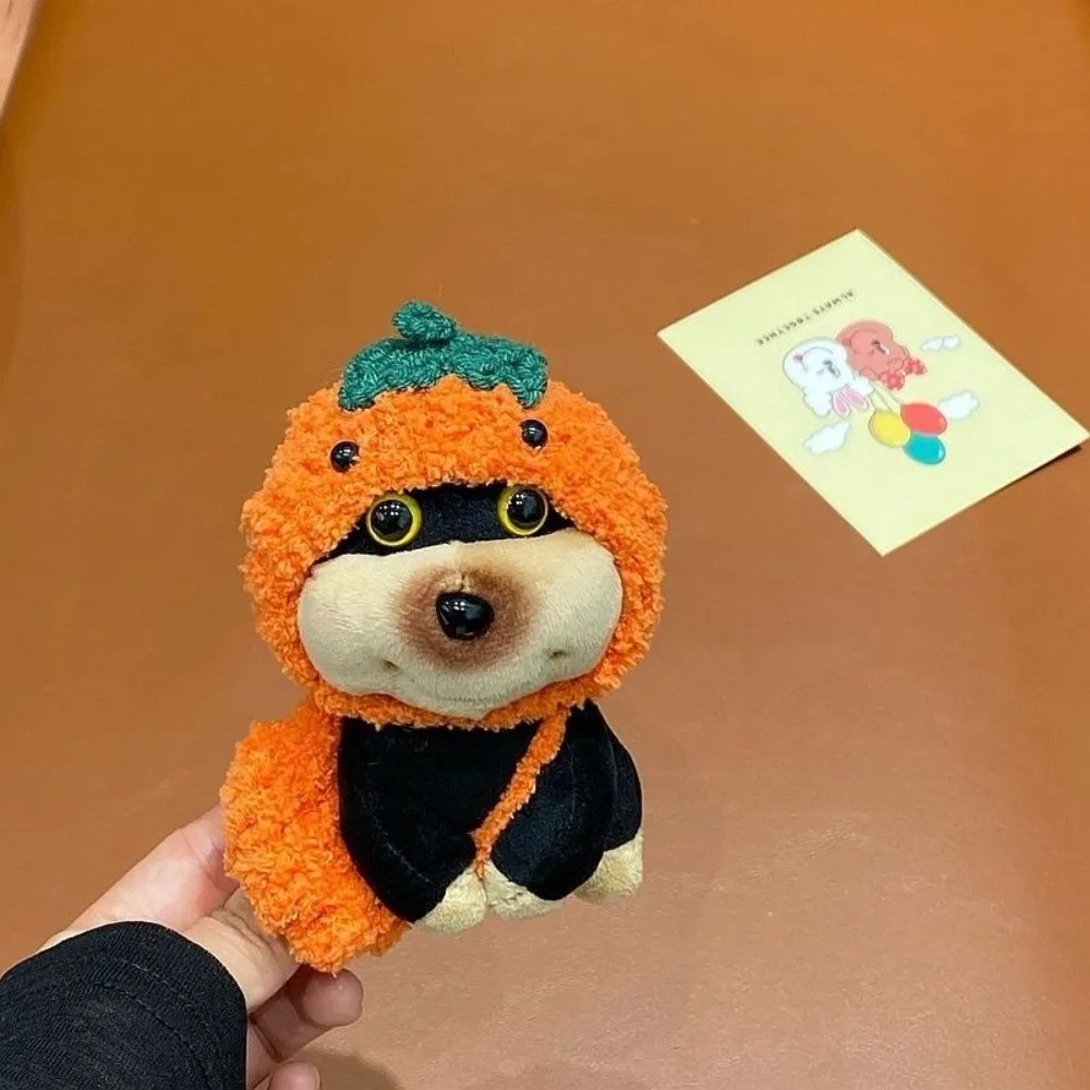 

New Headgear Bag Kit Cute Tomato Eggplant Hat Backpack Bear Puppy Kapybara Colorful Toy Clothes Keychain Use