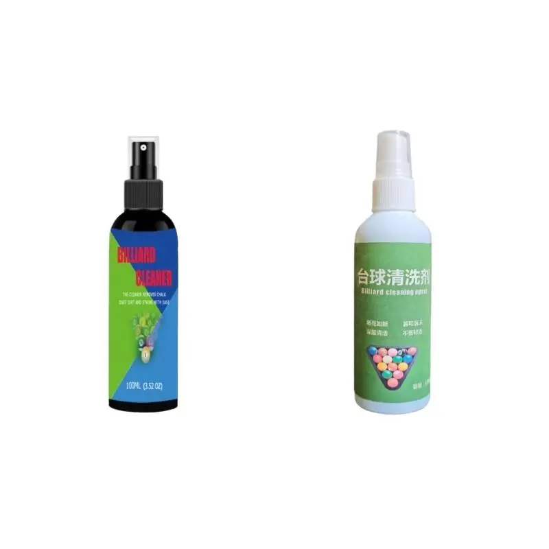 Pool Ball Cleaner Spray 100ml - Billiard Ball Polish Maintenance Cleaning Agent