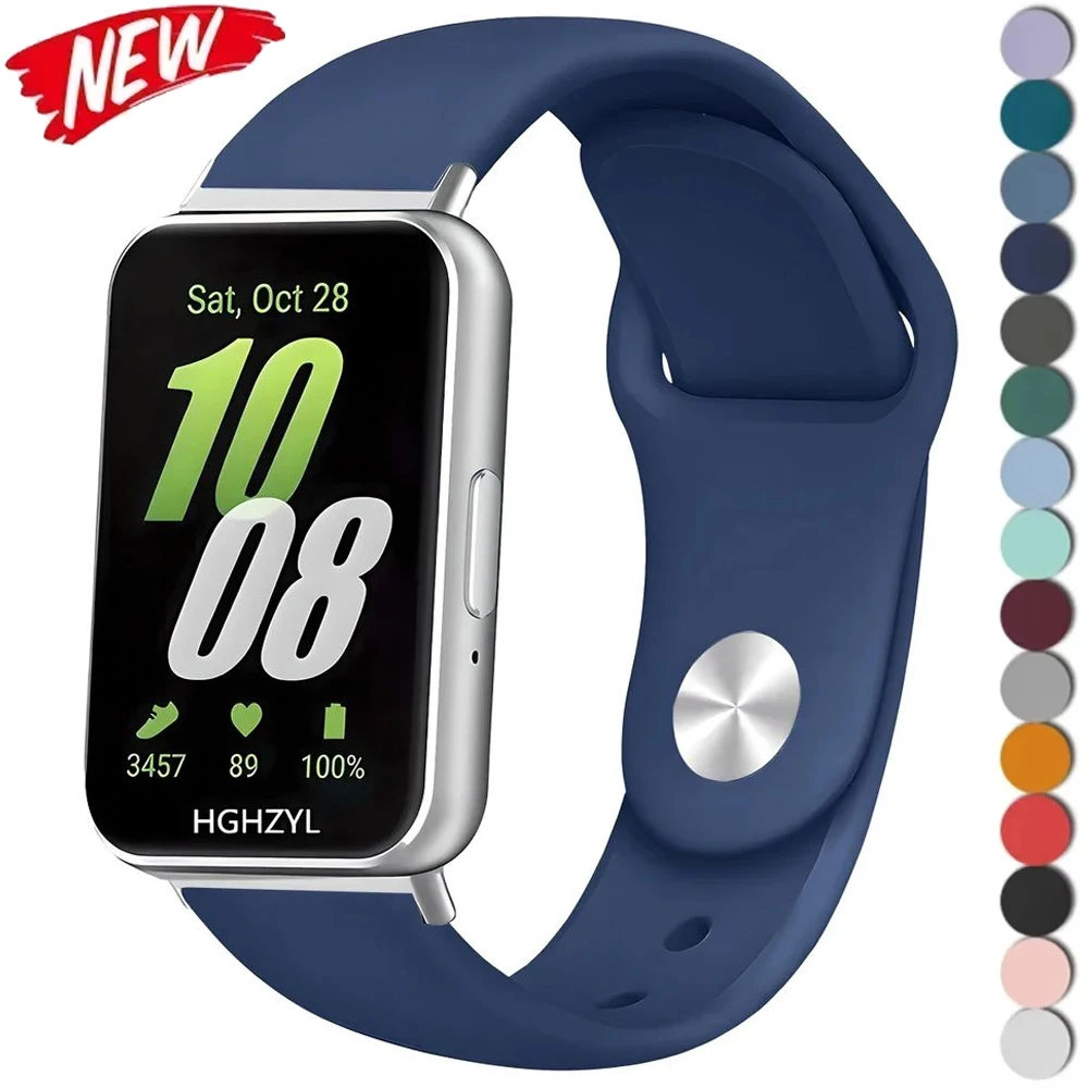 Soft Silicone Strap…