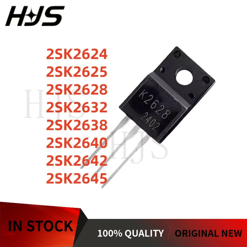 10PCS K2638 K2624 K2628 K2645 K2640 K2632 K2642 K2625 2SK2638 2SK2624 2SK2628 2SK2645 2SK2640 2SK2632 2SK2642 2SK2625 TO-220F