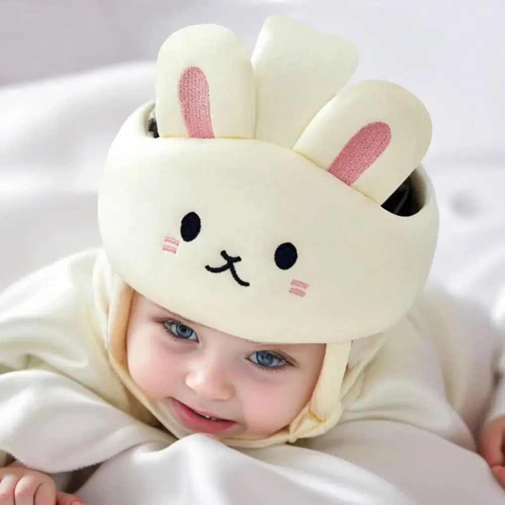 

No Bumps Infant Safety Helmet Breathable Adjustable Newborn Bumper Bonnet Ultra-Light Shock Absorbing Toddler Head Cushion