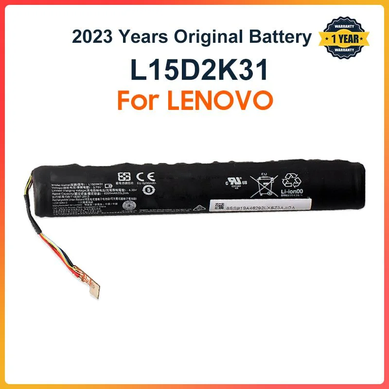 3.75V 6200mAh 23.2WH L15D2K31 Tablet Battery for LENOVO YOGA 3-850M Yt3-850F YT3-850 YT3-850M YT3-850L L15C2K31