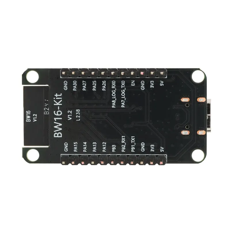 

Двухдиапазонный модуль Wi-Fi + Bluetooth Low Energy 5.0 на базе чипа RTL8720DN BW16-Kit/плата разработки