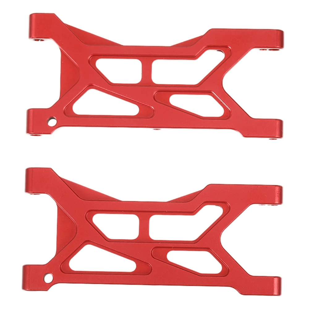 RCGOFOLLOW 2 Stück Aluminiumlegierung Verbesserter hinterer unterer Aufhängungsarm für 1/10 Rc hinterer unterer Aufhängungsarm SENTON 3S Rot