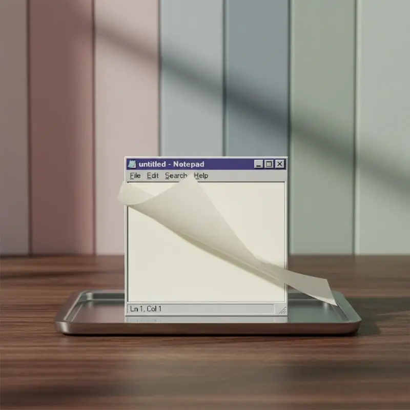 Retro Computer Sticky Notes 250 Sheets Smooth Writing Self-Adhesive Memo Notepad for Office School Daily Use
