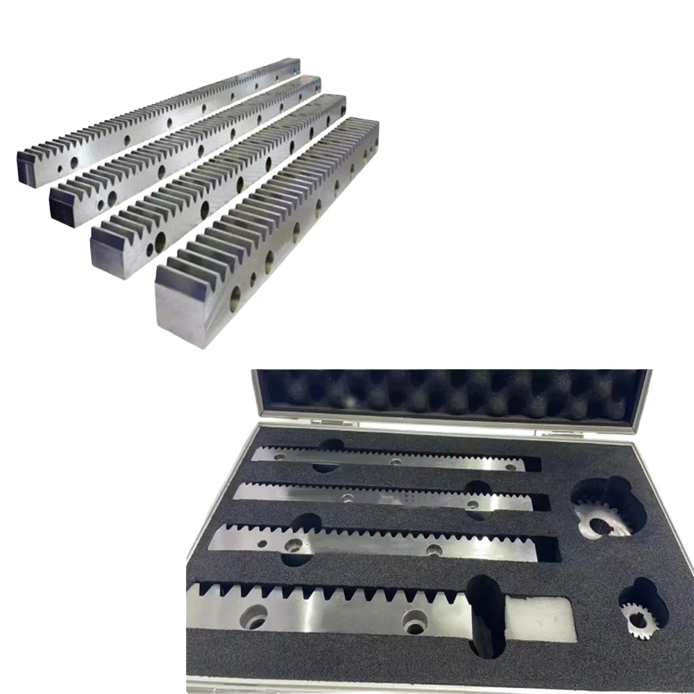 NEMA 23 CNC Planetary Gearbox Kit with Round Steering Rack and Pinions 1m 1.5m 2m 2.5m  Steel Material for CNC Machine