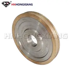 100x22xpe3/4/5/6/8/10/12/15/19mm Pencil Edge Peripheral Daimond Wheels For Glass Grinding Machine