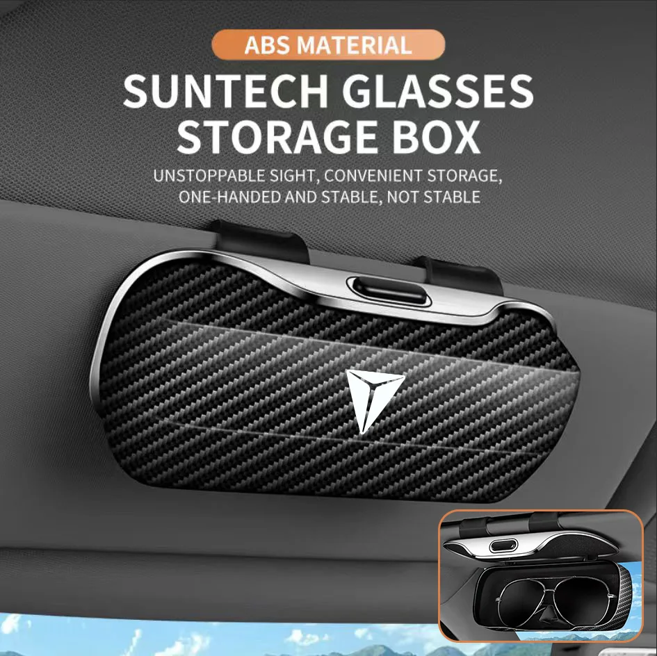

Para DEEPAL SL03 S07 S7 S7i L07 107 Sl03i G318 E07 S05 аксессуары visera de coche gafas de sol estuche gafas soporte Clip caja