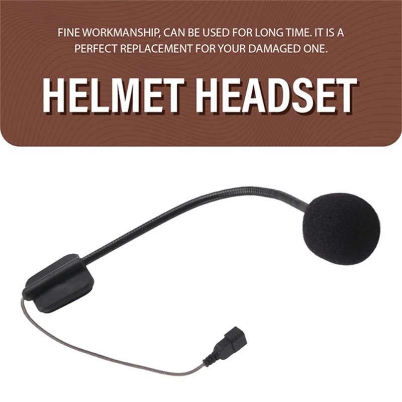 Eficiente para Cardo PACKTALK Edge motocicleta Bluetooth intercomunicador micrófono cable micrófono