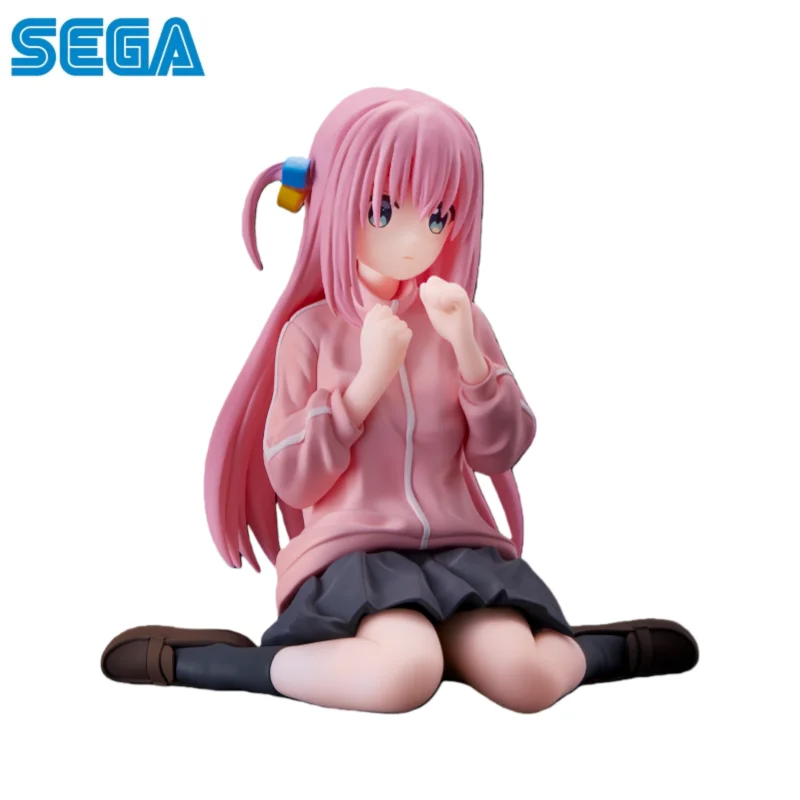 In Stock Sega Original Bocchi The Rock Gotoh Hitori Action Figure Model Doll Brand New Boxed Toys Model Garage Collectible