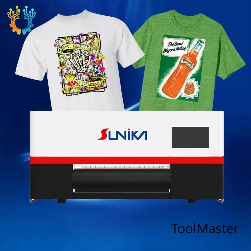 【2026】New A3 Digital Full-Automatic DTF Printer Pigment Ink Multifunctional Roll-To-Roll Portable Printing Machine 1 Year For T-