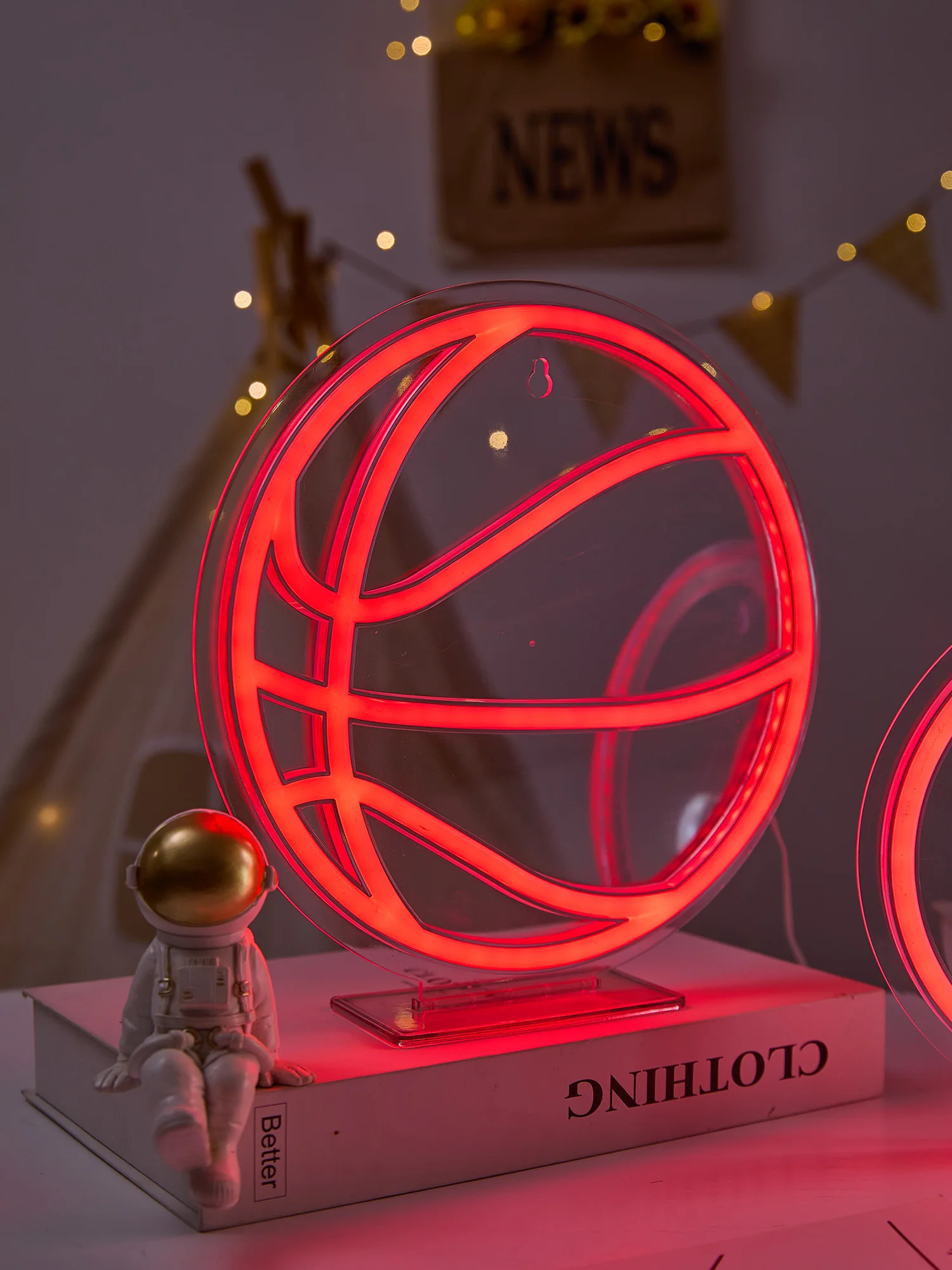 

Светодиодная неоновая подсветка для декоративного освещения стен, создания атмосферы в спортзалах, баскетбольных и футбольных стадионах, светящаяся вывеска для спортивных объектов