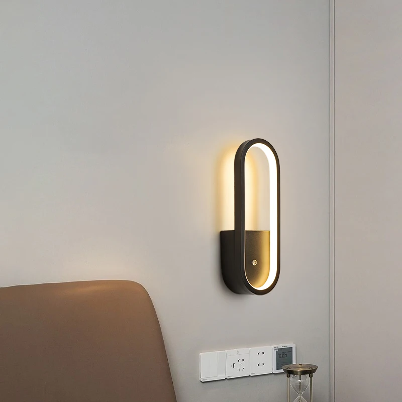 luminarias de parede de aluminio minimalista modernas lampadas de parede led iluminacao interna sala de estar quarto cabeceira sala de jantar 01