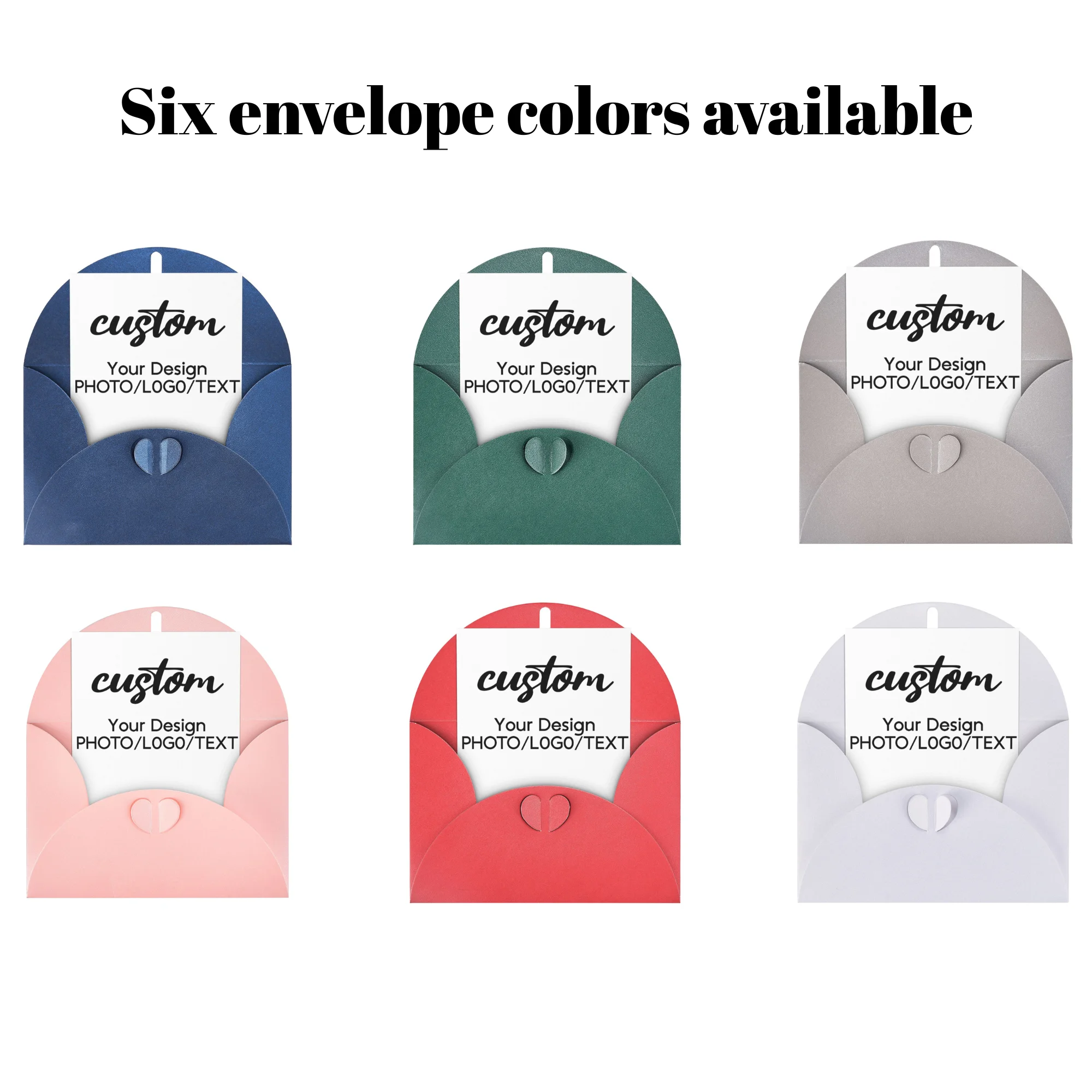 مغلفات مخصصة رسالة 1-10 قطعة تخصيص رسالة عيد الحب ، رسائل نعمة الصديق ، طباعة وثائق الشركة #3