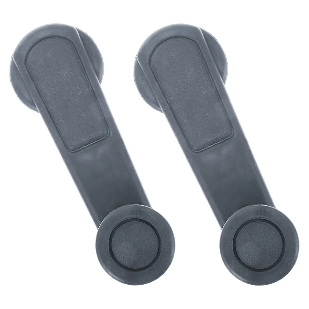 

2pcs Car Window Handle Universal Replacement Smooth Manual Glass Lifter Crank for Vehicle Door Easy Install