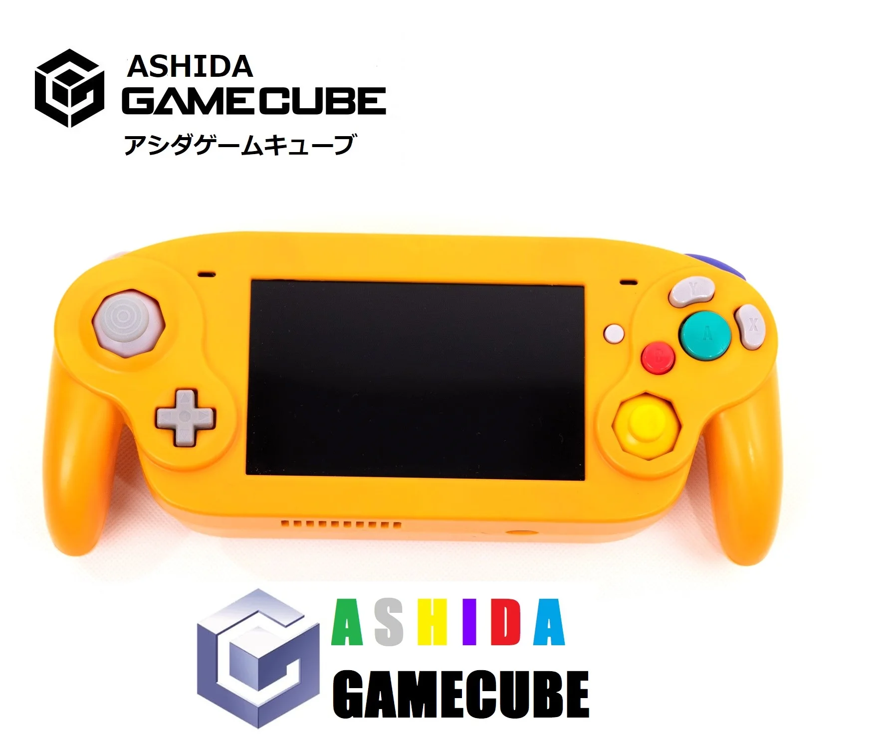 НОВЫЙ gamecube wii портативный мини-планшет игровая консоль 5,0 дюймов ips цветной ЖК-дисплей детский цветной игровой плеер ASHIDA NEO