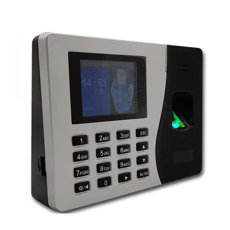 K14  TCP/IP Time Attendance Machine Linux System USB Biometric Fingerprint Employee Recorder Clock