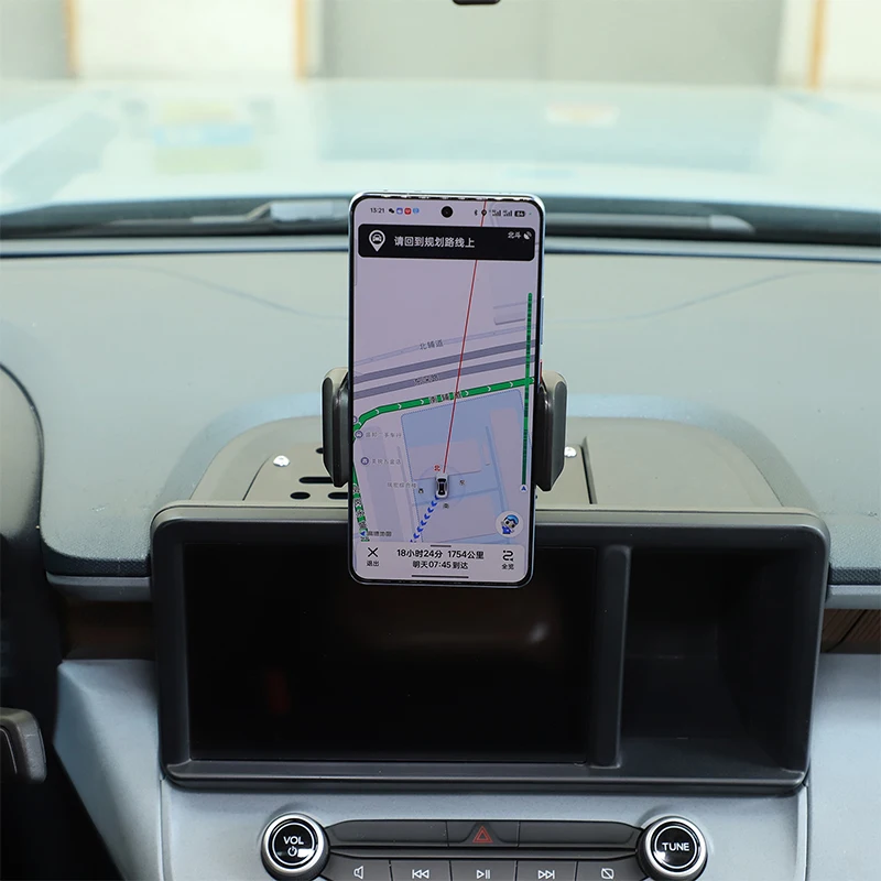Voor Ford Maverick 2022-2025 Interieur Auto Accessoires Dashboard Navigatie Scherm Achter Telefoon Houder GPS Navigatie Beugel