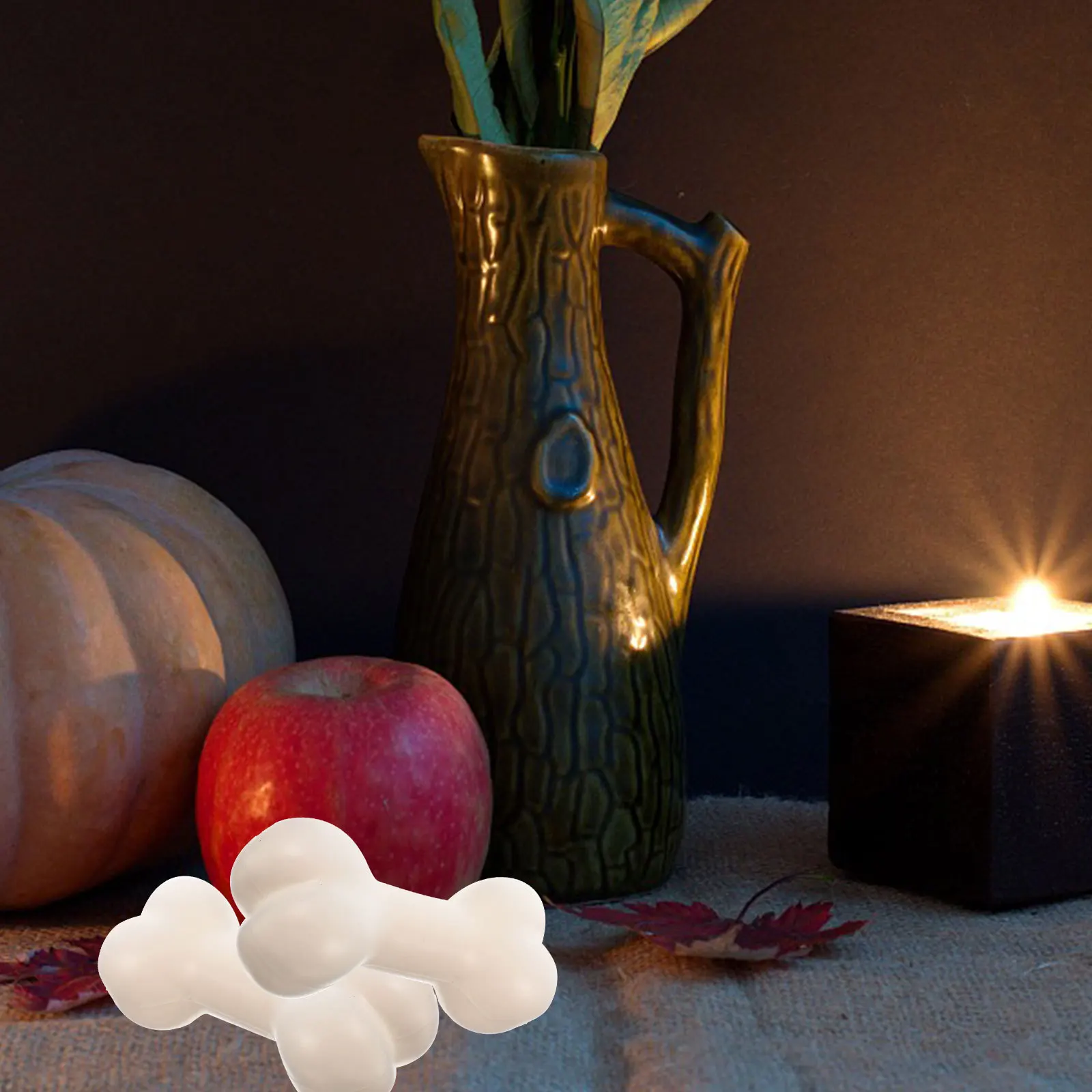 

10 шт. реквизит для Хэллоуина, пластиковые кости, декор, украшения, поддельные скелеты