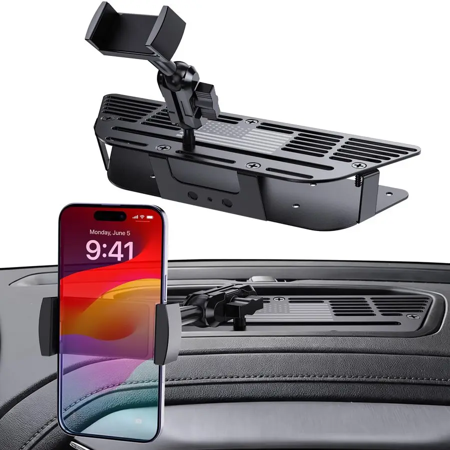 

Platform Phone Mount Compatible with 2019 2020 2021 2022 2023 2024 2025 Chevy Silverado amp 20192021 GMC Sierra 1500 Accessories