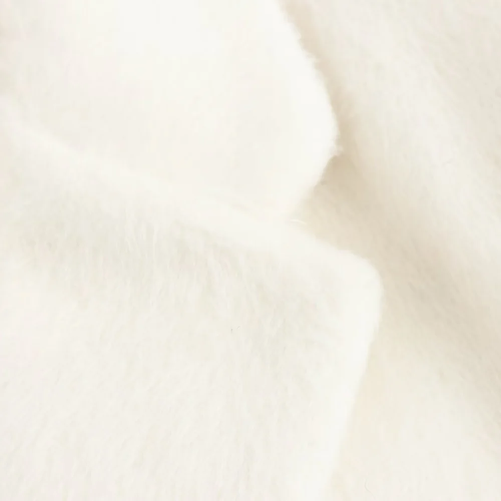 Haut ample en fourrure pour femmes, avec revers, manches longues, poche à boutons, nouveau style, veste de costume élégante, automne et hiver