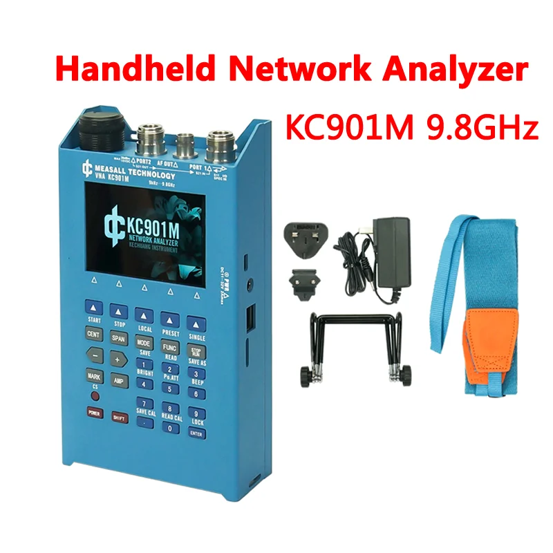 KC901M 9.8GHz Portable LCD Digital Handheld Network Analyzer RF Multimeter