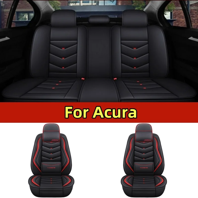 

For Acura Car seat cover Deluxe headrest waist artificial leather waterproof wear-resistant full wrap 5 seat cover four seasons