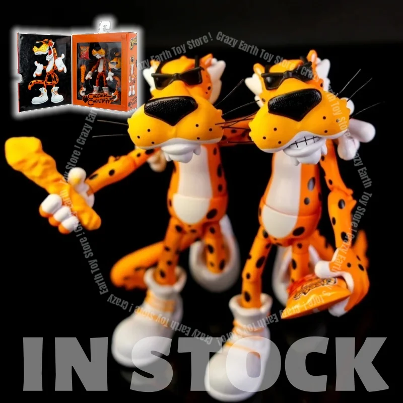 

Официальная подлинная фигурка Jada Cheetos, ограниченная серия, красная светящаяся в темноте, 6-дюймовая подвижная кукла, модная игрушка