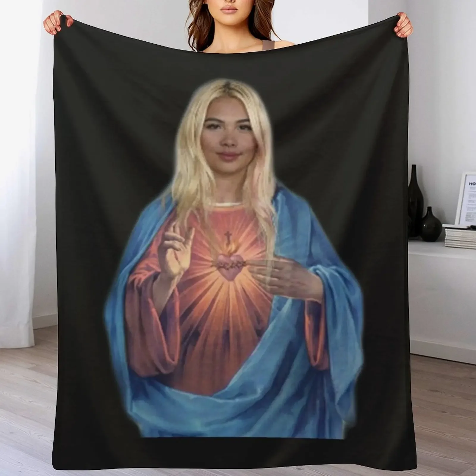 

Lesbian Velma lesbian jesus Throw Blanket Decorative Sofas christmas gifts Summer Beddings Quilt Blankets