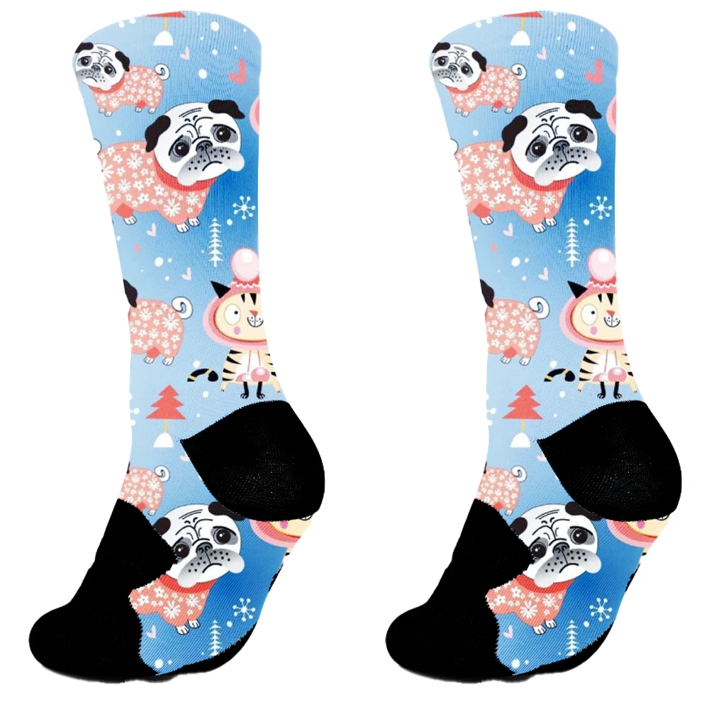 New Halloween  Socks Non-slip Breathable Bike Socks Compression cycling  Sock Bicycle Fleet Racing Socks Men And Women