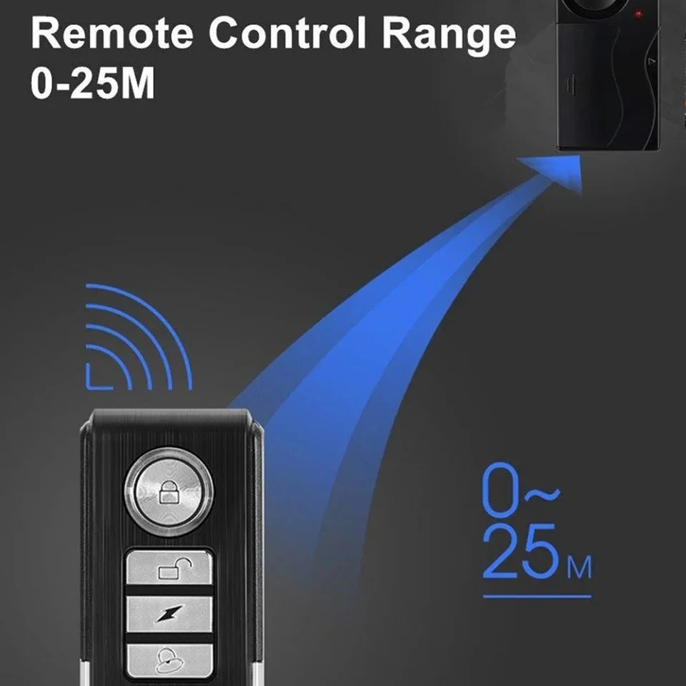 Imagem -05 - Zexmte-sistema de Alarme sem Fio com Detector Remoto Anti-roubo Porta e Janela Proteção de Segurança Casa Inteligente 110db