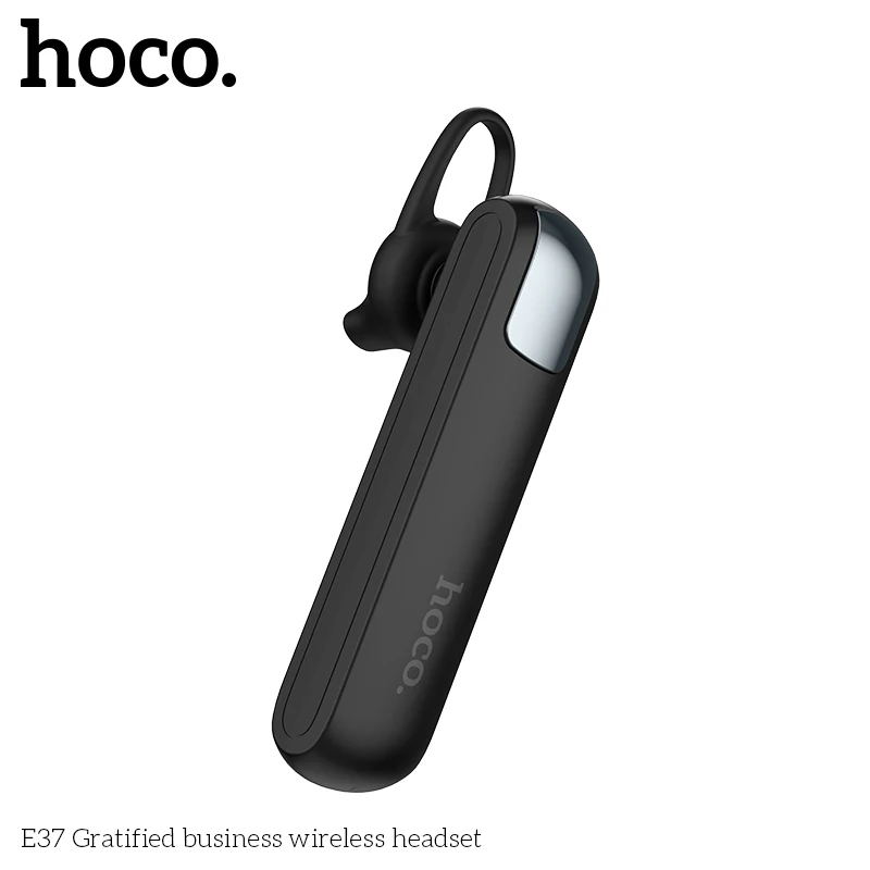 HOCO E37 Business Bluetooth Earphone Wireless Handsfree English Headphones Long time Standby Headset With Mic For iPhone Xiaomi - Image 2