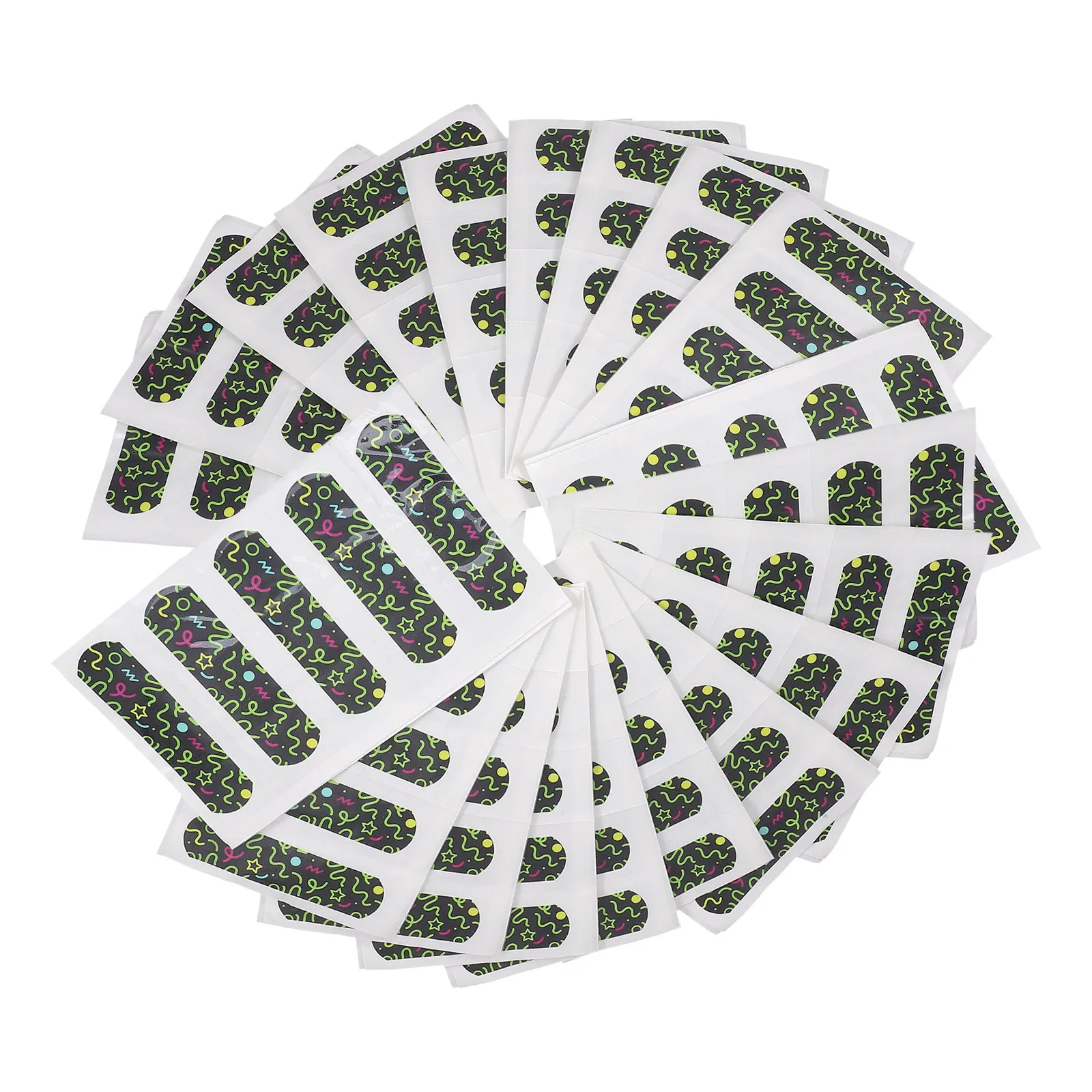 

100Pcs Night Glow Wound Bandages Pe Material Breathable Adhesive Injured Patches Small Portable First Aid Supplies