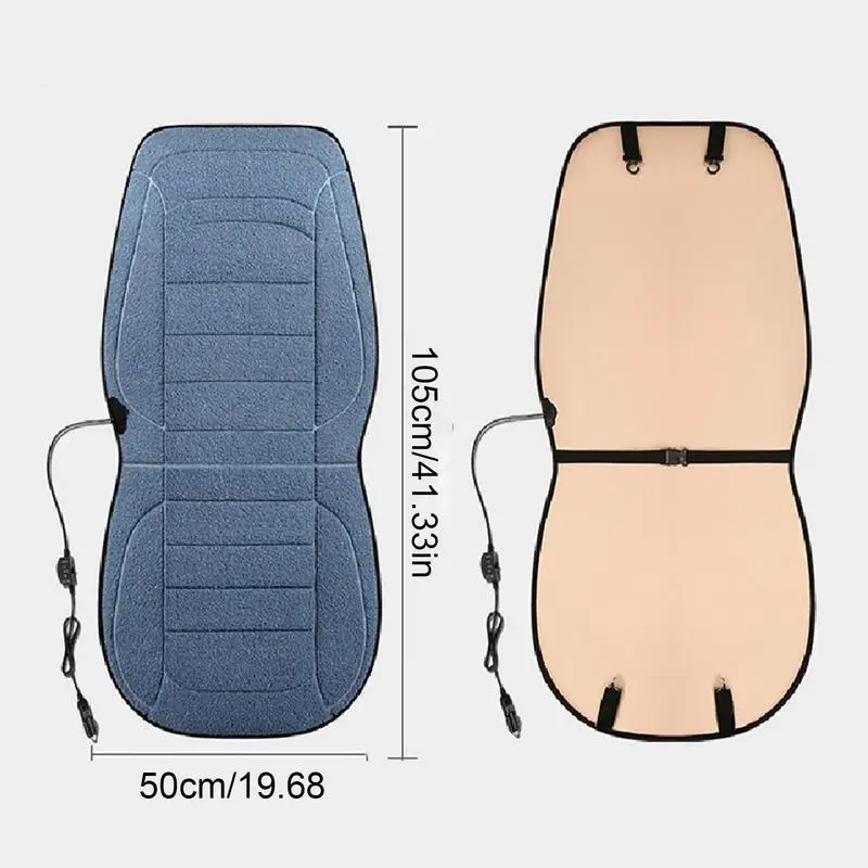 Heated Car Seat Cover Car Heating Cushion Winter Heated Seats Car Seat Warmer 12V Seat Cushion For Back And Seat