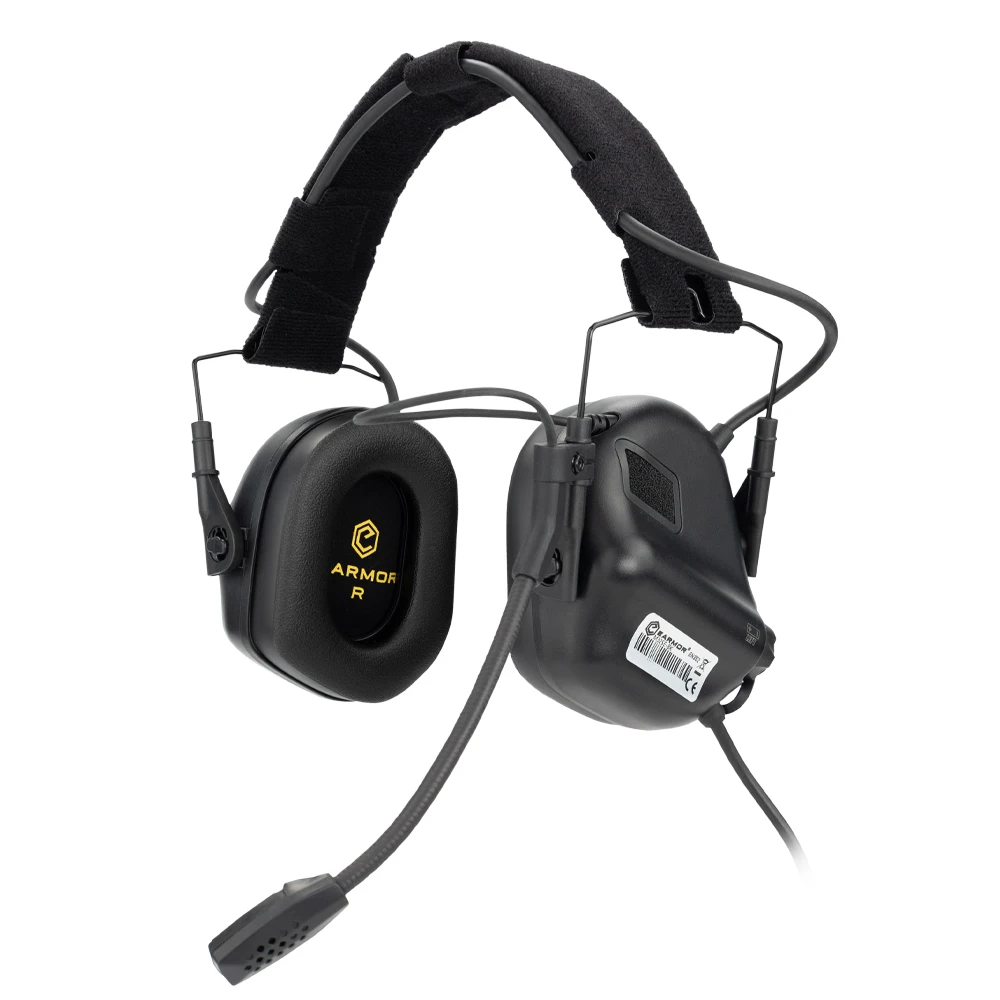 EARMOR M32 SE(SE 32) Tactical Shooting Headset + M51 PTTfor kenwood, Active Noise Canceling Earmuffs for Hunting, Airsoft image 3