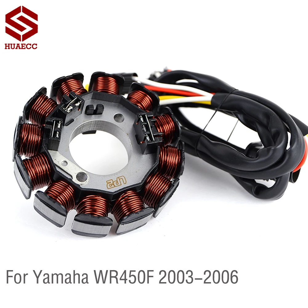 Motorcycle Stator Coil For Yamaha WR450F 2003-2006 TJ-81410-31 5TJ-81410-30 5TJ-81410-10 5TJ-81410-09 5TJ-81410-02/01/00