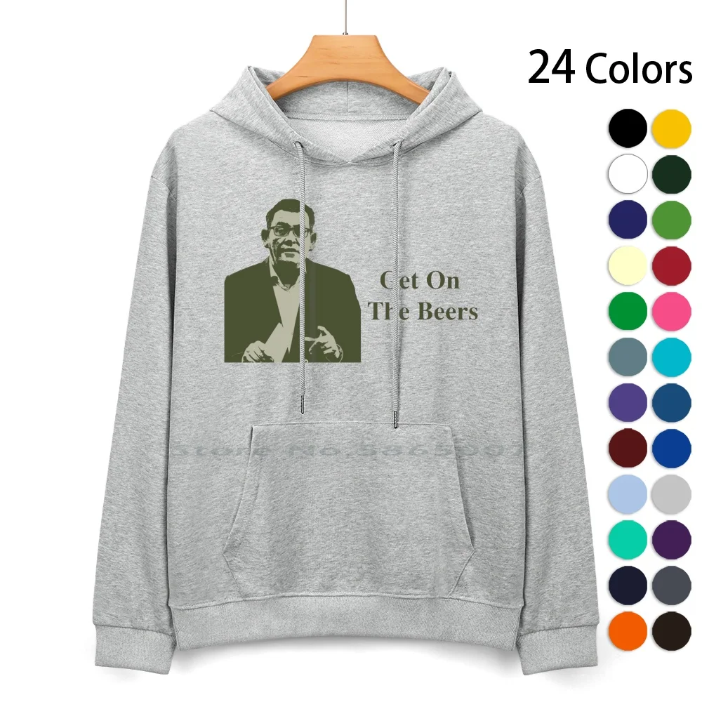 Dan Andrews Get On The Beers Pure Cotton Hoodie Sweater 24 Colors Dan Andrews Murphys Beers Australia Melbourne 100% Cotton