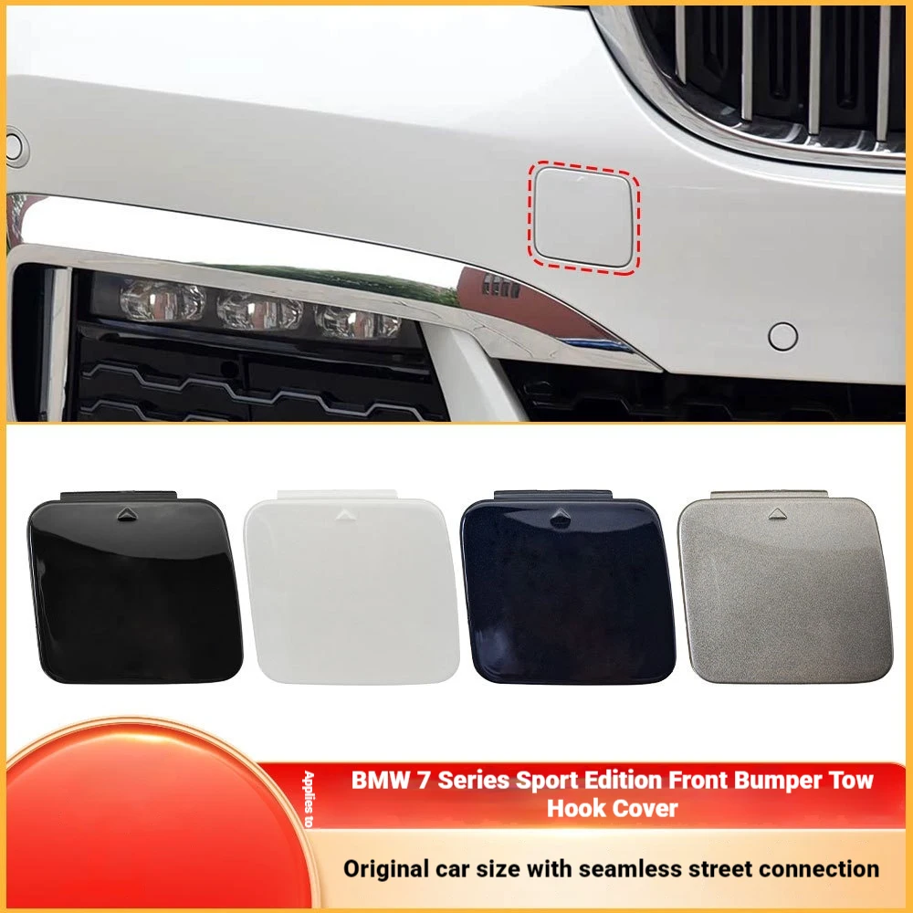 For BMW 7 Series M Sport Front Trailer Cover G12M Front Bumper Traction Hook Hole Cover 51118064756