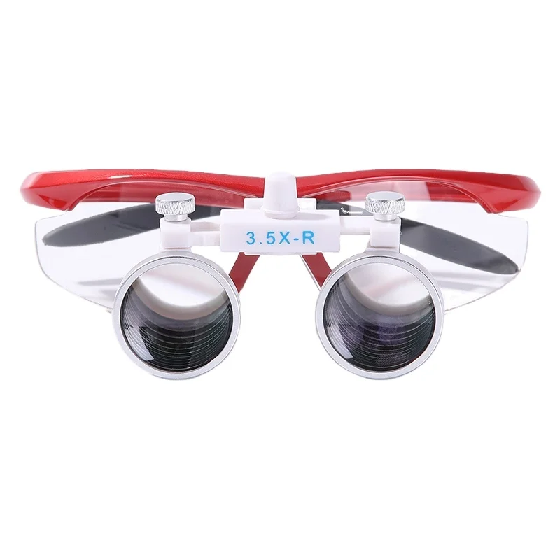 

Instruments 3.5X Optical Glass Medical Surgical Loupes with Portable LED Headlight