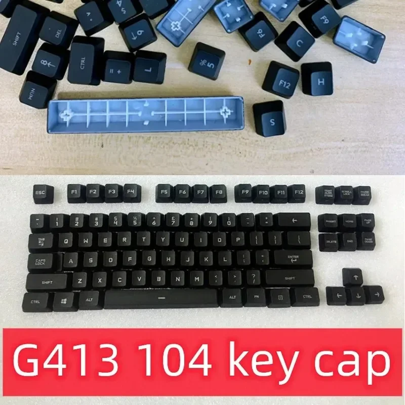 Single replacement keycaps or complete104 keycaps for Logitech keyboard G413 keycapnot compatible with G413 SE and G413TKL SE