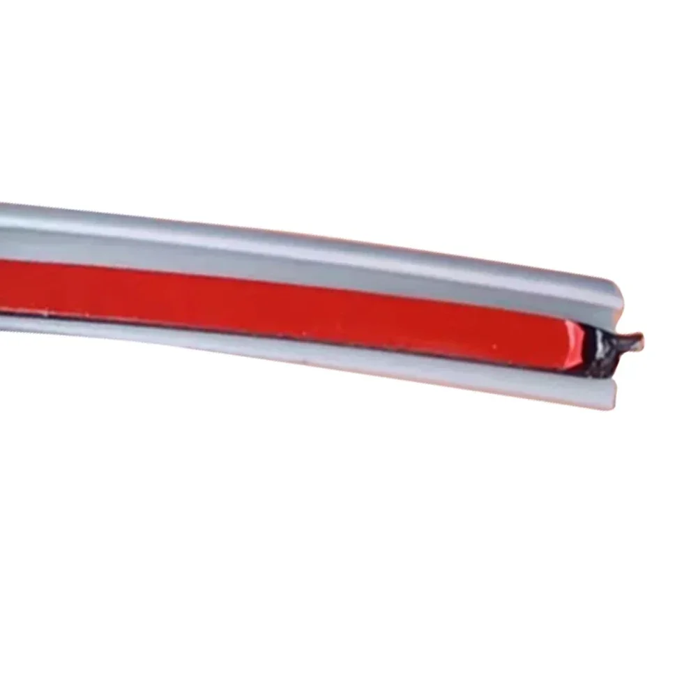 

For Car Body Car Body Seal T-Type Rubber Sealing Strip For Bumper Lip Anti-corrosion Non-deformation Wear-resistant