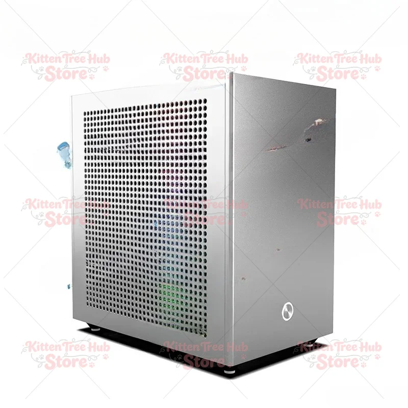 In Stock Lzmod mini A24‑V6 2.0 3.66L ITX BKB PC Case for Dual‑slot Half‑Height Discrete GPU