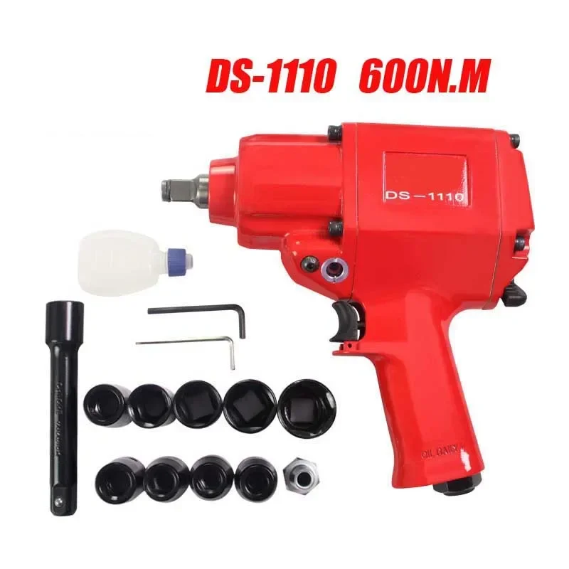 Pneumatic Tool R-1110 Pneumatic Wrench 1/2 inch Small Wind Gun 400N.m High Torque Pneumatic Air Torque Wrench 5000rpm