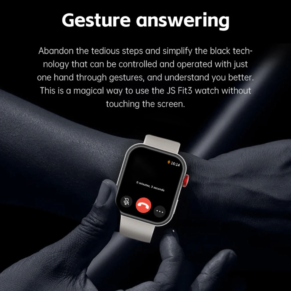 Умные часы с синими зубьями и функцией звонка