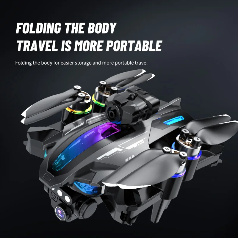 Dron S137 Rc con cámara HD, luz de flujo óptico sin escobillas para evitar obstáculos, Dron plegable Fpv, cuadricóptero con Control remoto, juguetes voladores