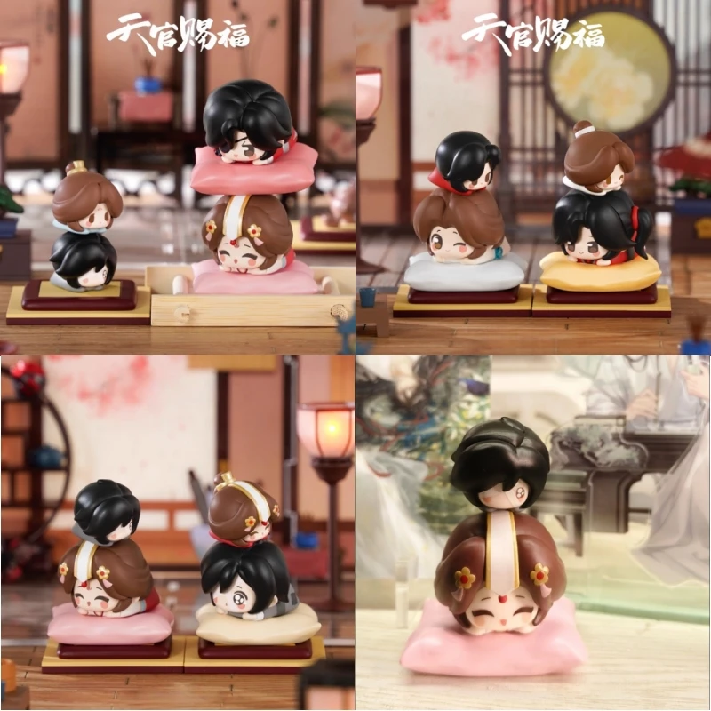 

In-Stock Genuine Tian Guan Ci Fu Heaven Offcial'S Blessing Blind Box – Xie Lian, Hua Cheng, San Lang, Wind Master Collectible