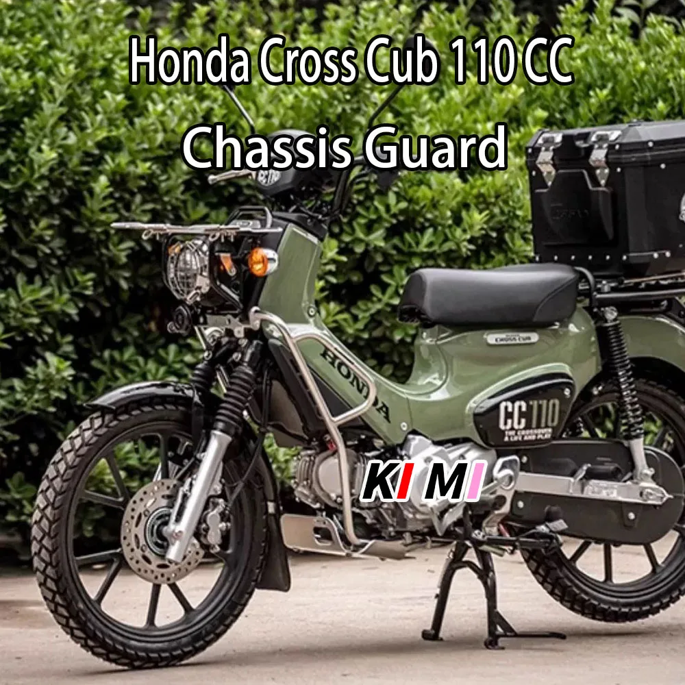 

Мотоциклетные аксессуары, защита шасси Cub 110 CC, защита двигателя для Honda Cross Cub 110 CC