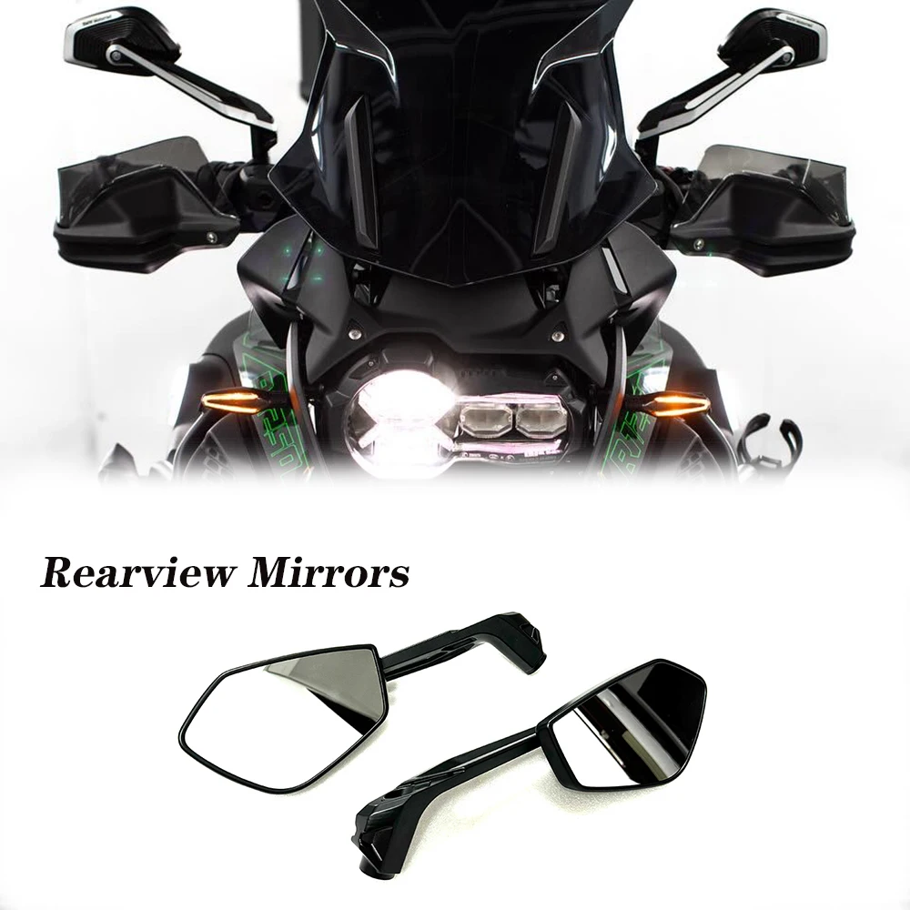 Motorcycle Rearview Rear View Side Mirrors For BMW R1300GS C400X C400GT F750GS G650GS S1000R F900R F900XR etc. Universal Model