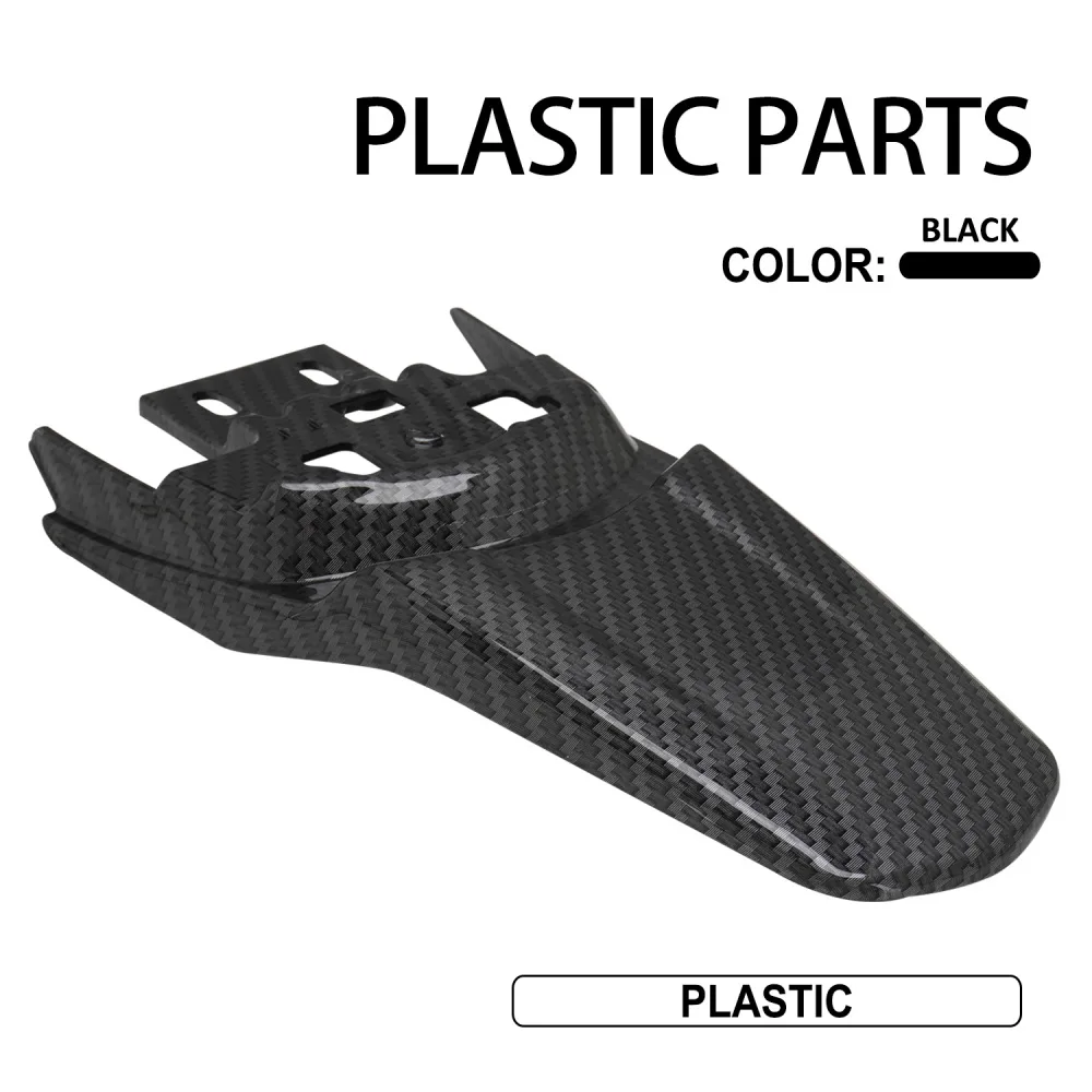 

Fender for Light Bee Electric Off-Road Motorcycle Conversion: Rear Splash Guard with Shock Absorber